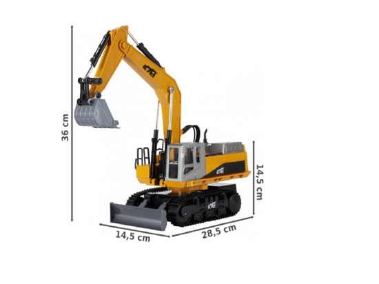 Picture of Excavator RC Giant 12 canale, MalPlay 108508