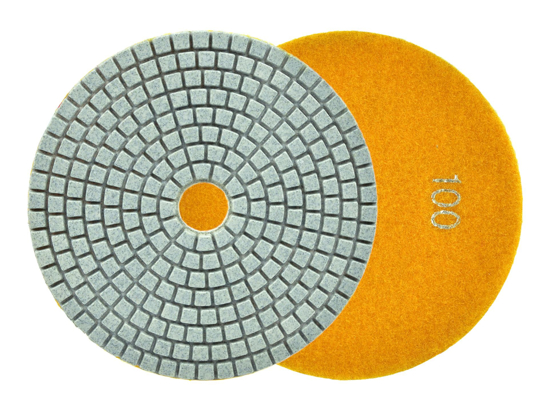 Picture of Disc diamantat pentru slefuirea umeda a portelanului, 125 mm, granulatie 100, Geko G78918