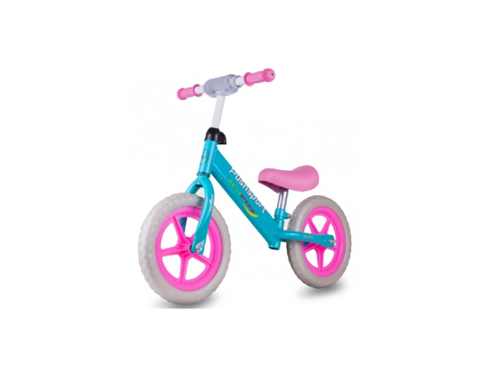 Picture of Bicicleta echilibru fara pedale, albastru / roz, Malplay 109203