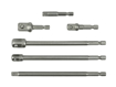 Picture of Set adaptoare chei tubulare HEX, 1/4 "3/8" 1/2", 6 elemente, Geko G10172