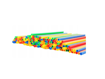 Picture of Set multicolor de paie pentru construit, 400 elemente, Malplay 107901