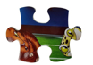 Picture of Puzzle cu animale, 48 piese, Lean 7791