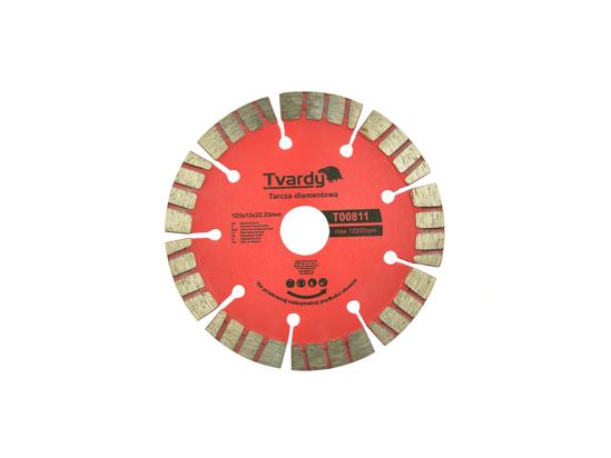 Picture of Disc diamantat segmentat, 125x12mm, Tvardy T00811