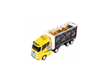 Picture of Set camion cu remorca, 6 vehicule, MalPlay 108433