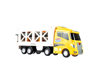 Picture of Set camion cu remorca, 6 vehicule, MalPlay 108433