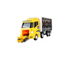 Picture of Set camion cu remorca, 6 vehicule, MalPlay 108433