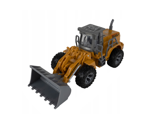 Picture of Excavator, 22.5 x 9 x 9.5 cm, 1:48, galben, MalPlay 109739