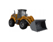 Picture of Excavator, 22.5 x 9 x 9.5 cm, 1:48, galben, MalPlay 109739