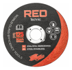 Picture of Set polizor unghiular, 1300 W, 10 discuri pentru taierea metalului, Red Technic RTSZK0013