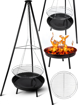 Picture of Trepied cu vatra suspendata pentru gratar de gradina TripleBBQ GM10000, 155 cm, MalTec 109992