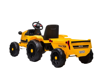 Picture of Tractoras electric cu remorca CH9959, galben, Lean 5330