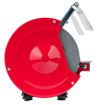 Picture of Polizor dublu de banc, 200 mm, Red Technic RTSS0084