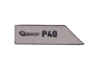 Picture of Burete abraziv pentru slefuire, 125 x 90 x 25 mm, P40, Geko G78560