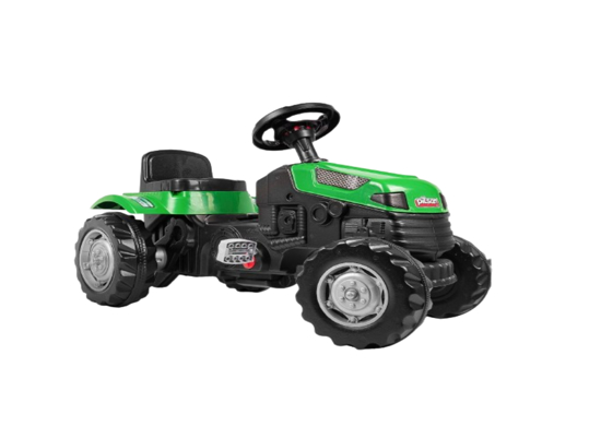 Picture of Tractor cu pedale si remorca XXL Green, MalPlay 110739