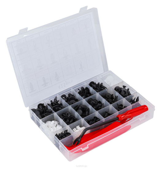 Picture of Set universal cleme pentru tapiterie, 420 elemente, Red Technic RTKST0099