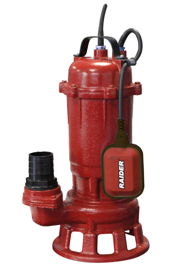 Picture of Pompa submersibila pentru apa murdara RD-CAWP56, 1.1 kW, 18000 l / h, inaltime maxima de refulare 13 m, Raider Garden Tools 070163