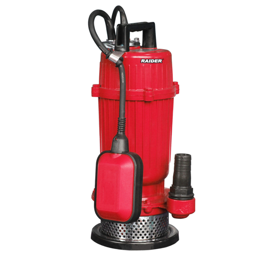 Picture of Pompa submersibila pentru apa murdara RD-CAWP51, 550 W, 1", 50 l / min, inaltime maxima de refulare 17 m, cablu 8 m, Raider Garden Tools 070158