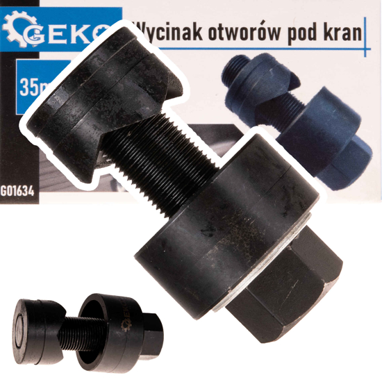 Picture of Dispozitiv pentru perforat tabla, 35 mm, Geko G01634