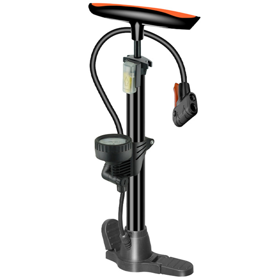 Picture of Pompa pentru bicicleta cu manometru, B-Pump200 cu accesorii, MalTrack 111377