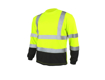 Picture of Bluza T-REF fluorescent galben cu dungi reflectorizante, marimea M, Artmas ART703006