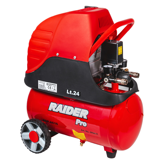 Picture of Compresor de aer RDP-AC15, 24 l, 1.5 kW, Raider 089415