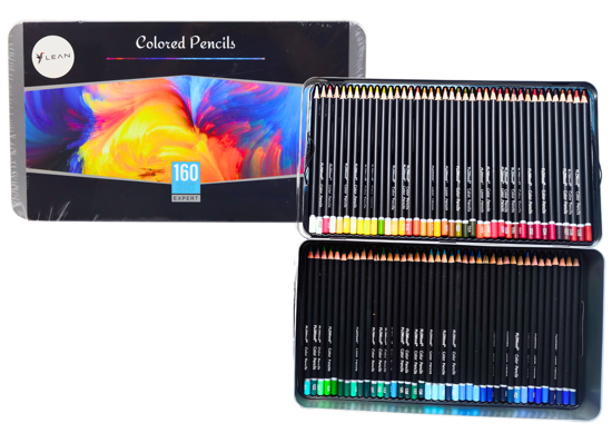 Picture of Set creioane colorate, 160 culori, Lean 20392