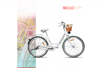 Picture of Bicicleta de oras SS White / Milk, 26", MalTrack 111664