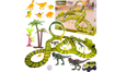 Picture of Set pista Dino Park cu masinuta, 260 piese, MalPlay 110485