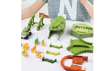 Picture of Set pista Dino Park cu masinuta, 260 piese, MalPlay 110485