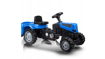 Picture of Tractoras XXL cu pedale, albastru, MalPlay 111735