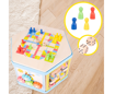 Picture of Set educativ din lemn pentru bebelusi, 7 in 1, MalPlay 109710