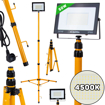 Picture of Proiector LED cu proiector telescopic pentru constructii, 50 W, alb neutru, 4500 K, Keltin K02066