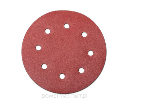 Picture of Disc pentru slefuit cu 8 gauri, P150, 190 mm, Powermat PM0526